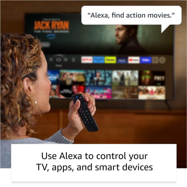 Amazon Fire TV Remote Pro with remote finder, includes Alexa, TV controls, and backlit buttons - Image 7